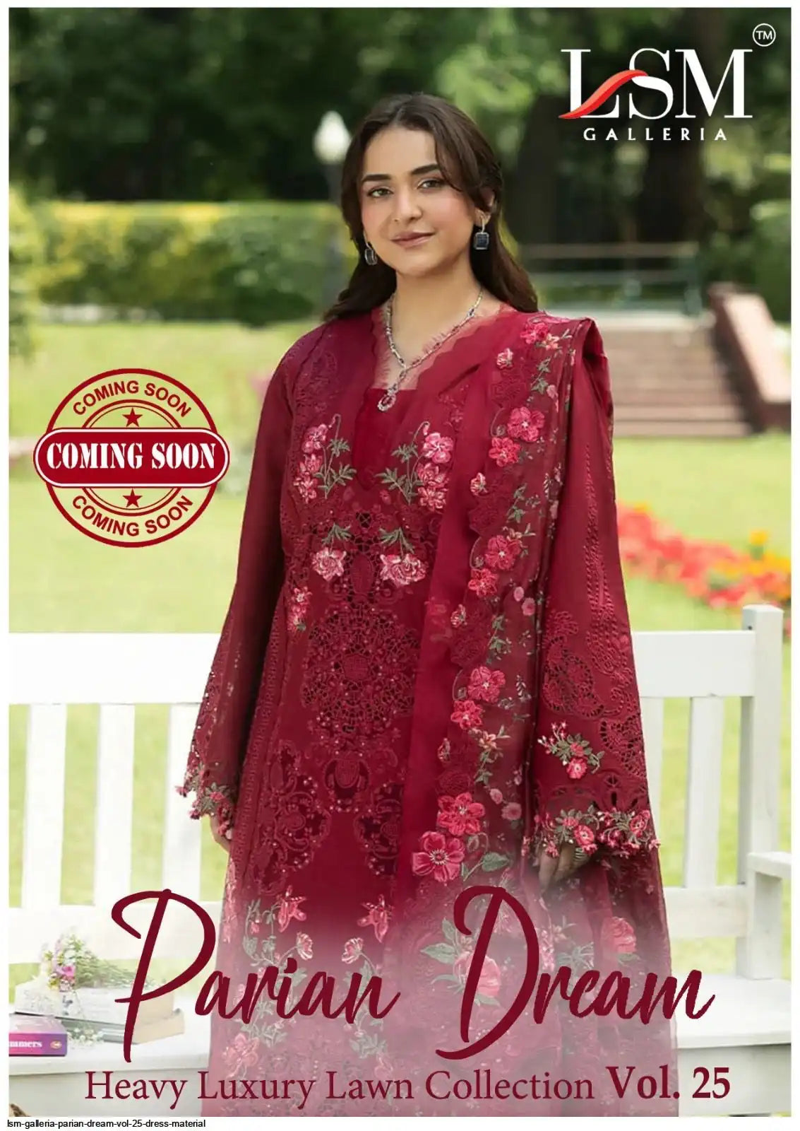 LSM GALLERIA PARIAN DREAM VOL 25 DRESS MATERIAL