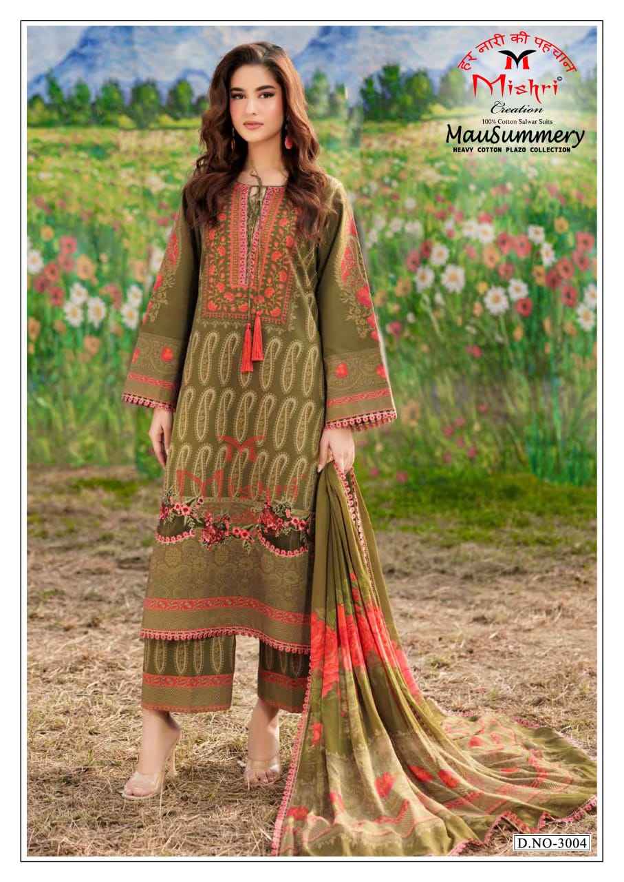 Mishri Creation Mausummery Vol 3 Cotton Dress Material 6 pcs Catalogue
