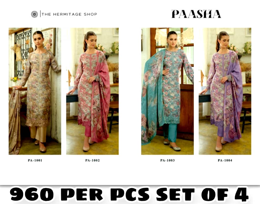 Paasha Pure Cotton catalogue