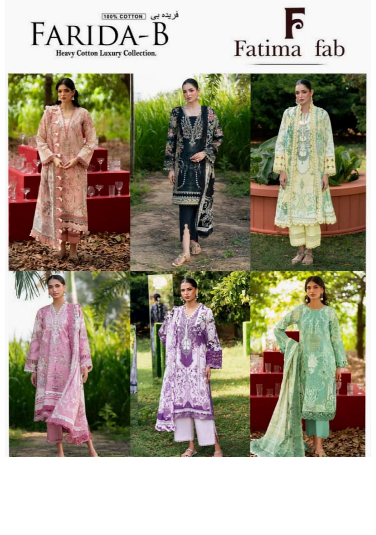 Farida-B by Fatima Fab Readymade Pure Cotton catalogue