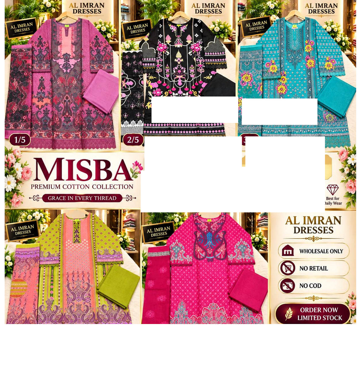 MISBA Premium Cotton Collection by MISBA Readymade Pure Cotton catalogue