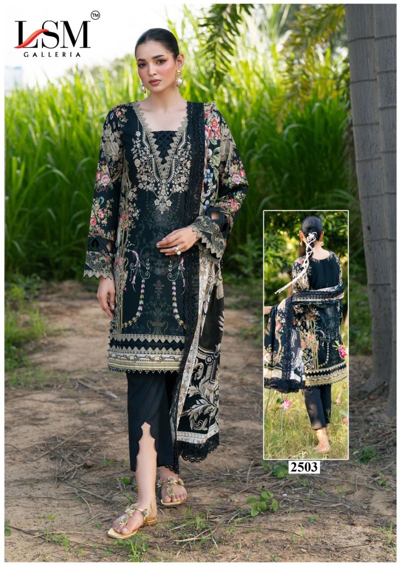 Lsm Parian Dream Vol 25 Cotton Karachi Dress Material Collection