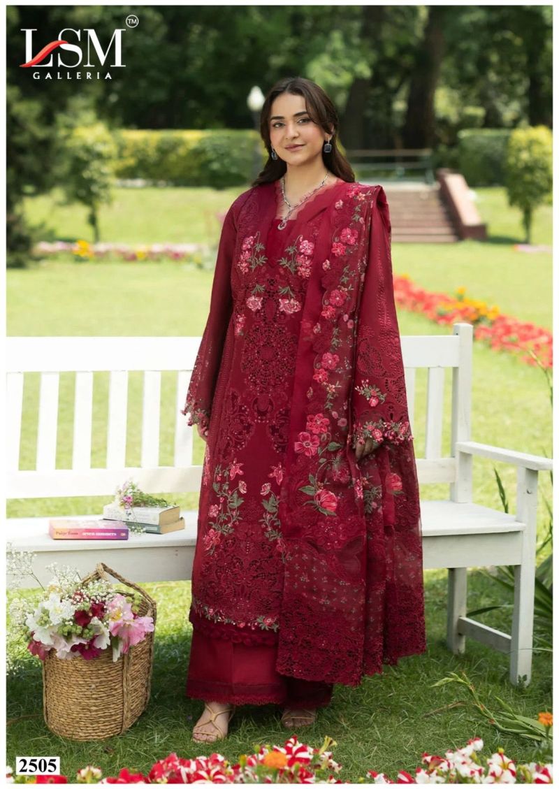 Lsm Parian Dream Vol 25 Cotton Karachi Dress Material Collection