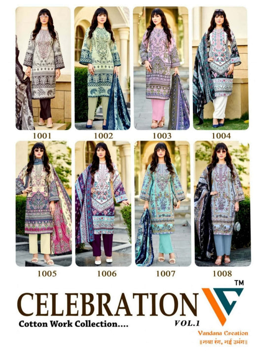 VANDANA CREATION CELEBREATION VOL 1
