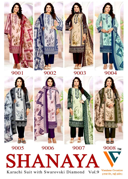 VANDANA CREATION SHANAYA VOL 9