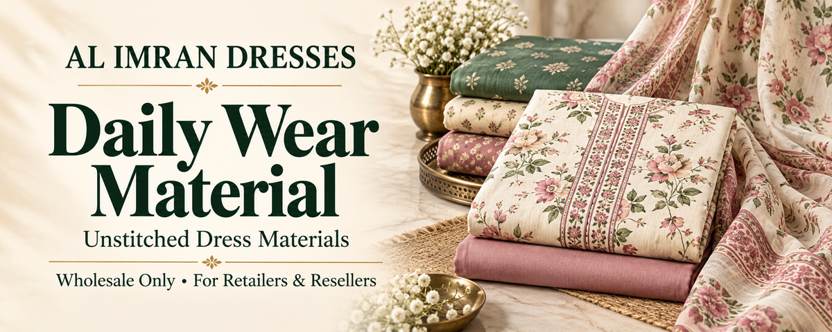 Al Imran Dresses — Daily Wear Material — Wholesale for retailers and resellers