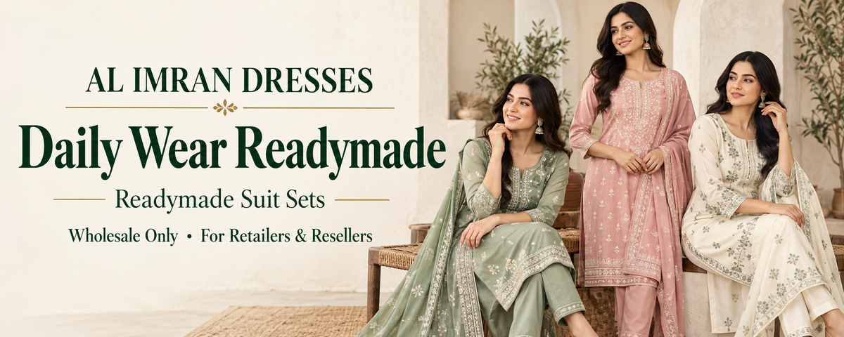 Al Imran Dresses — Daily Wear Readymade — Wholesale for retailers and resellers