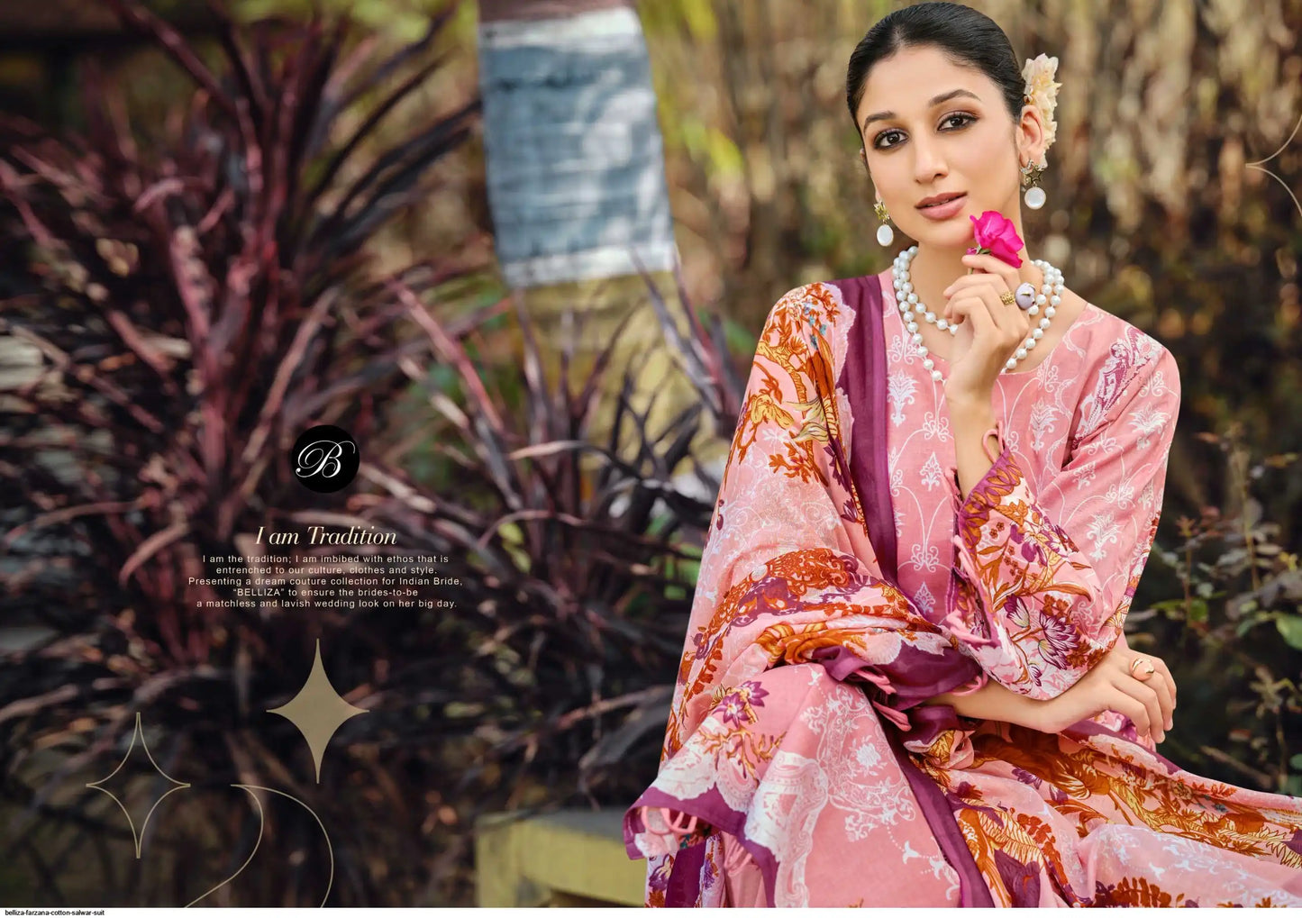 BELLIZA FARZANA COTTON SALWAR SUIT