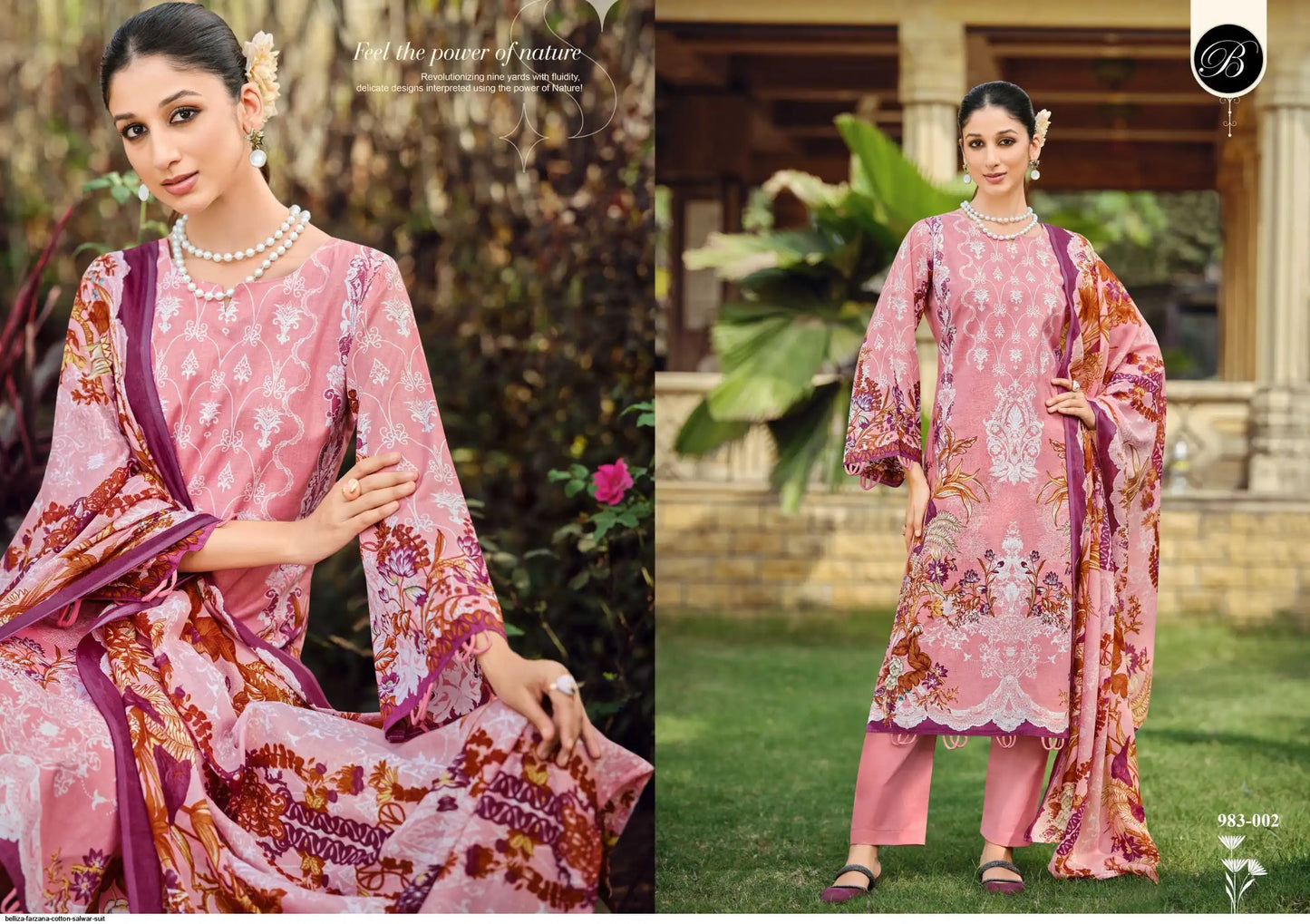 BELLIZA FARZANA COTTON SALWAR SUIT