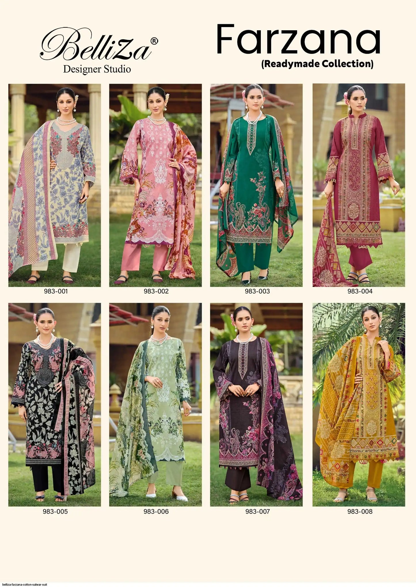 BELLIZA FARZANA COTTON SALWAR SUIT