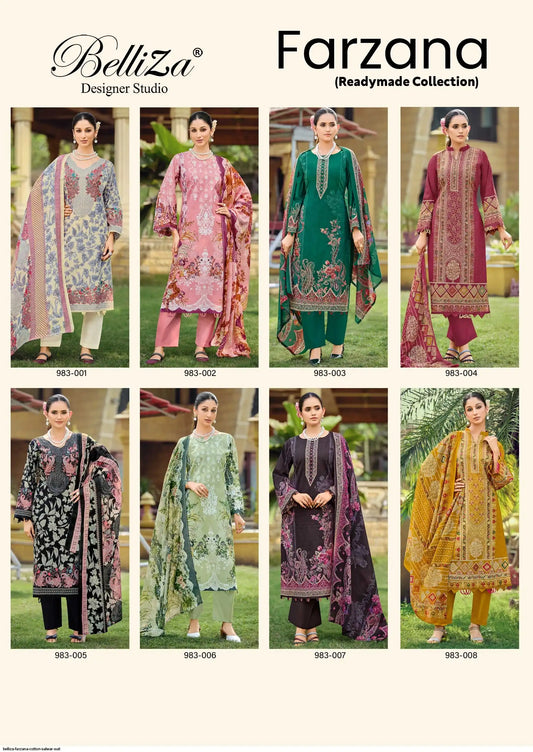 BELLIZA FARZANA COTTON SALWAR SUIT