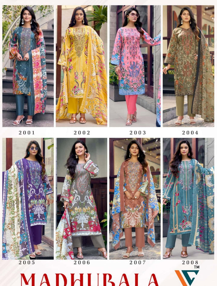 Madhubala Vol.02 | Mix Cotton | 8 Pcs Set catalogue image