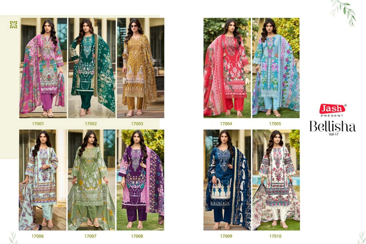 Jash Bellisha Vol.17 | Pure Cotton | 10 Pcs Set catalogue image