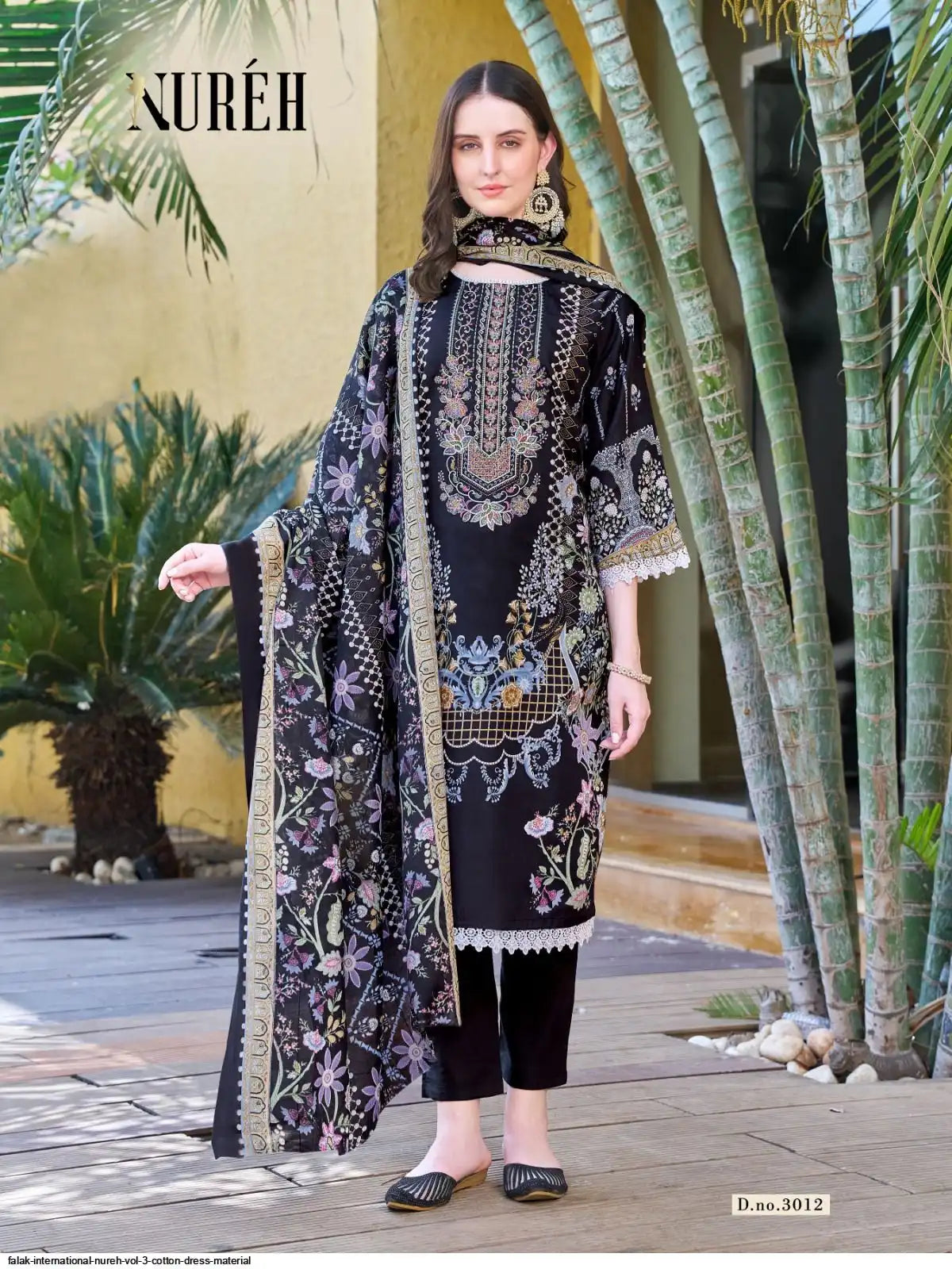 GANESHA NUREH VOL 3 COTTON DRESS MATERIAL