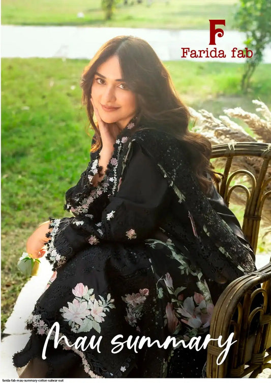 FARIDA FAB MAU SUMMARY COTTON SALWAR SUIT
