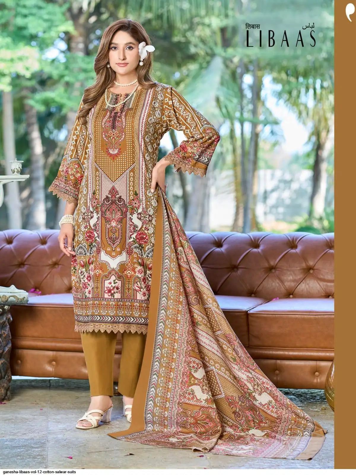 GANESHA LIBAAS VOL 12 COTTON SALWAR SUITS