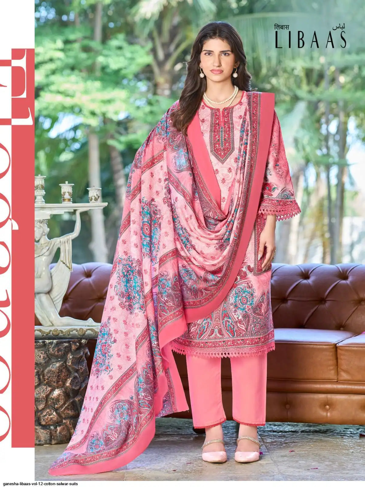 GANESHA LIBAAS VOL 12 COTTON SALWAR SUITS