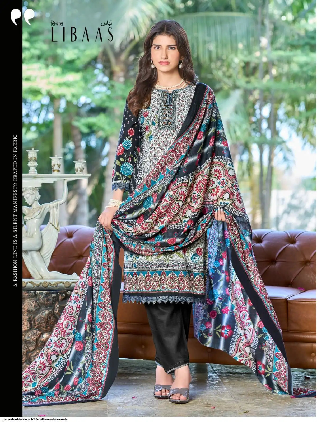 GANESHA LIBAAS VOL 12 COTTON SALWAR SUITS