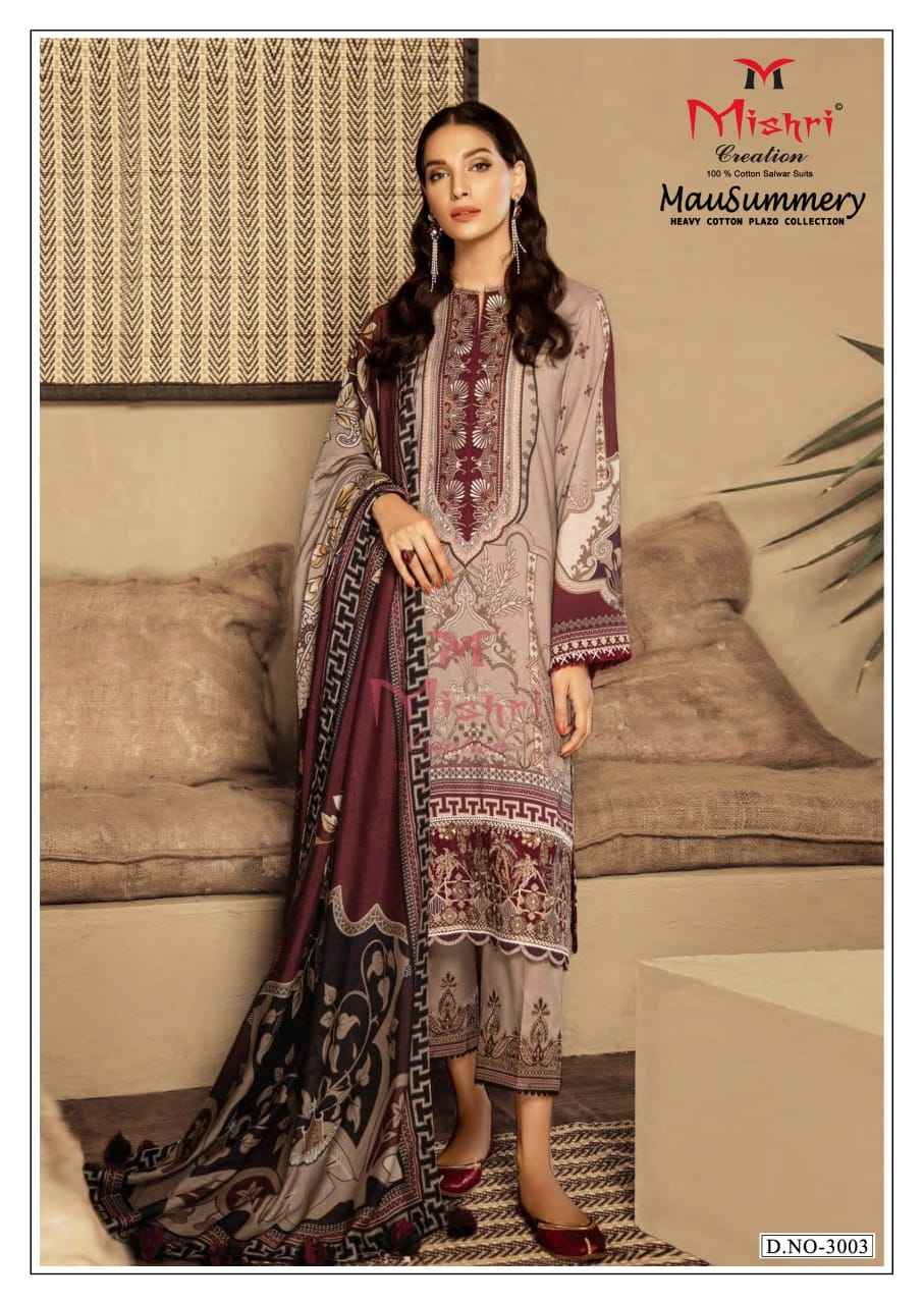 Mishri Creation Mausummery Vol 3 Cotton Dress Material 6 pcs Catalogue