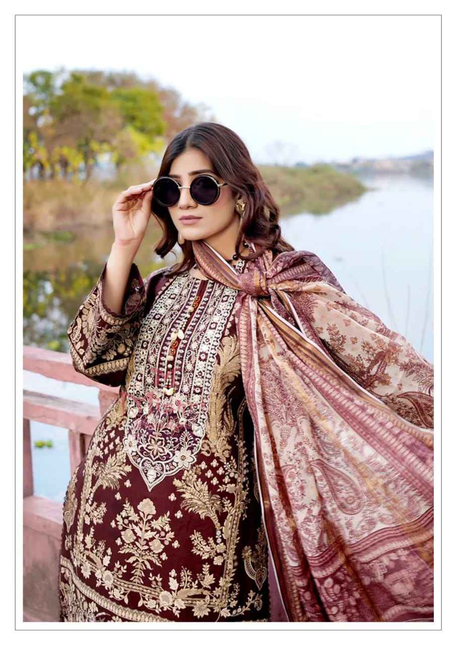 Mishri Creation Mausummery Vol 3 Cotton Dress Material 6 pcs Catalogue