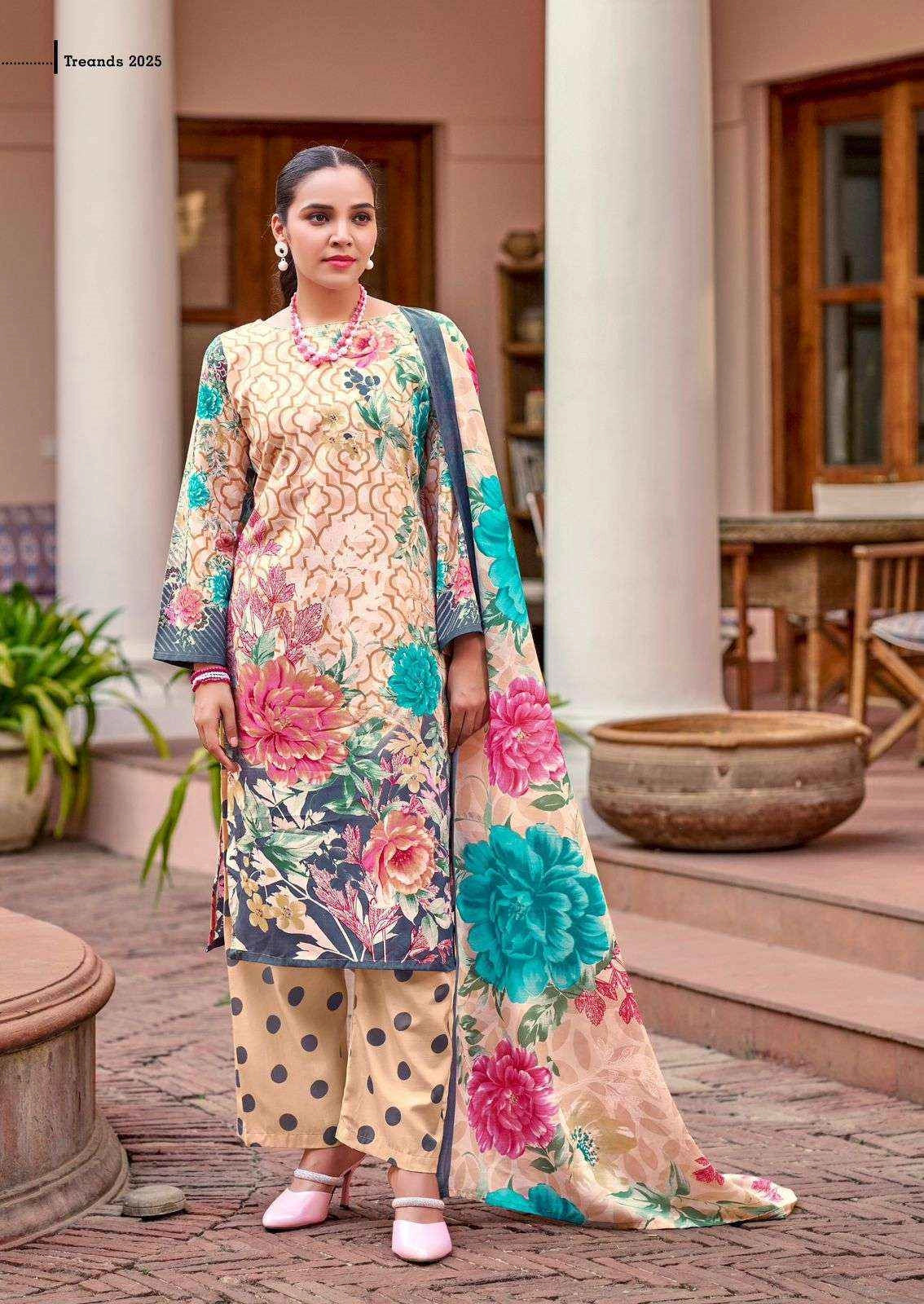 Nafisa Cotton Majestic Cotton Dress Material 6 pcs Catalogue