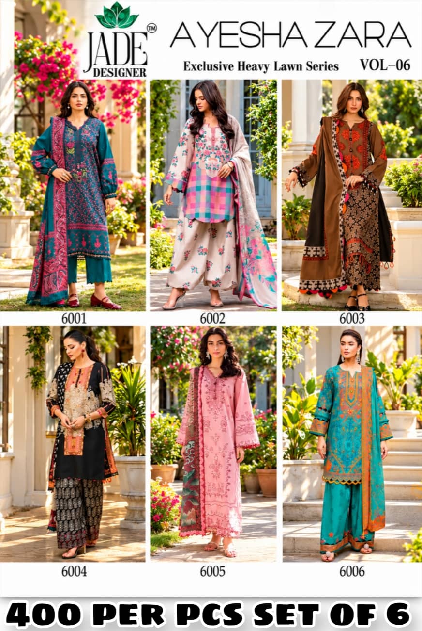 Ayesha Zara Vol.06 Pure Cotton catalogue