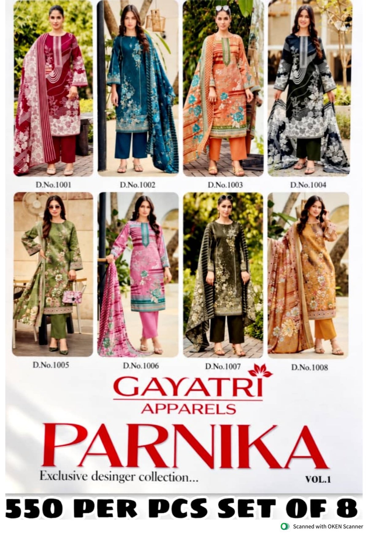 Gayatri Apparels Parnika Vol.1 Pure Cotton catalogue