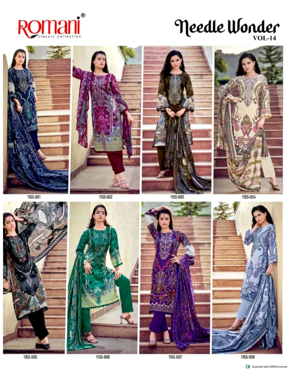 Needle Wonder Vol-14 Readymade Mix Cotton
