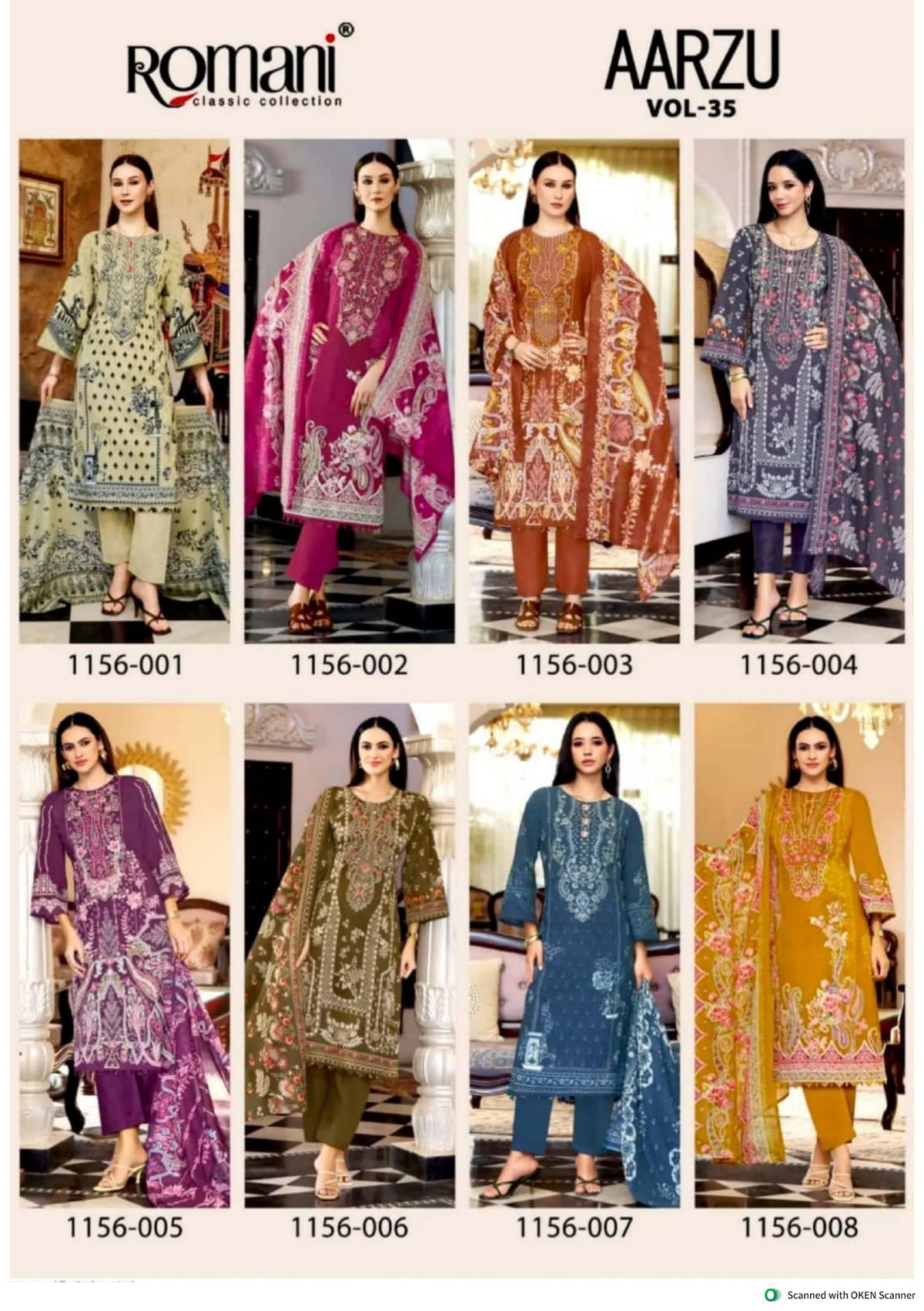 Aarzu Vol-35 Readymade Mix Cotton