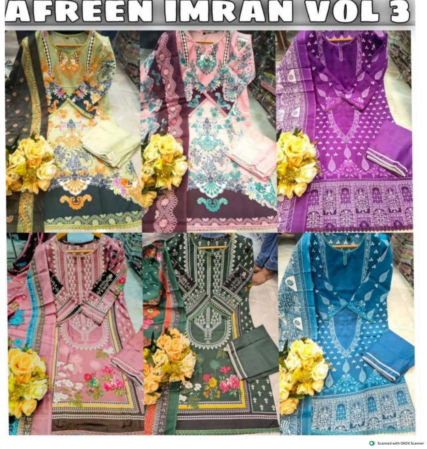 Afreen Imran Vol-3 Readymade Mix Cotton