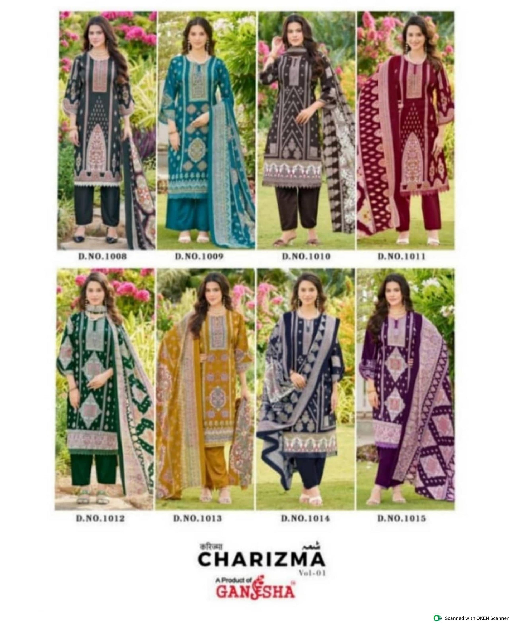 Charizma Vol-01 Readymade Mix Cotton