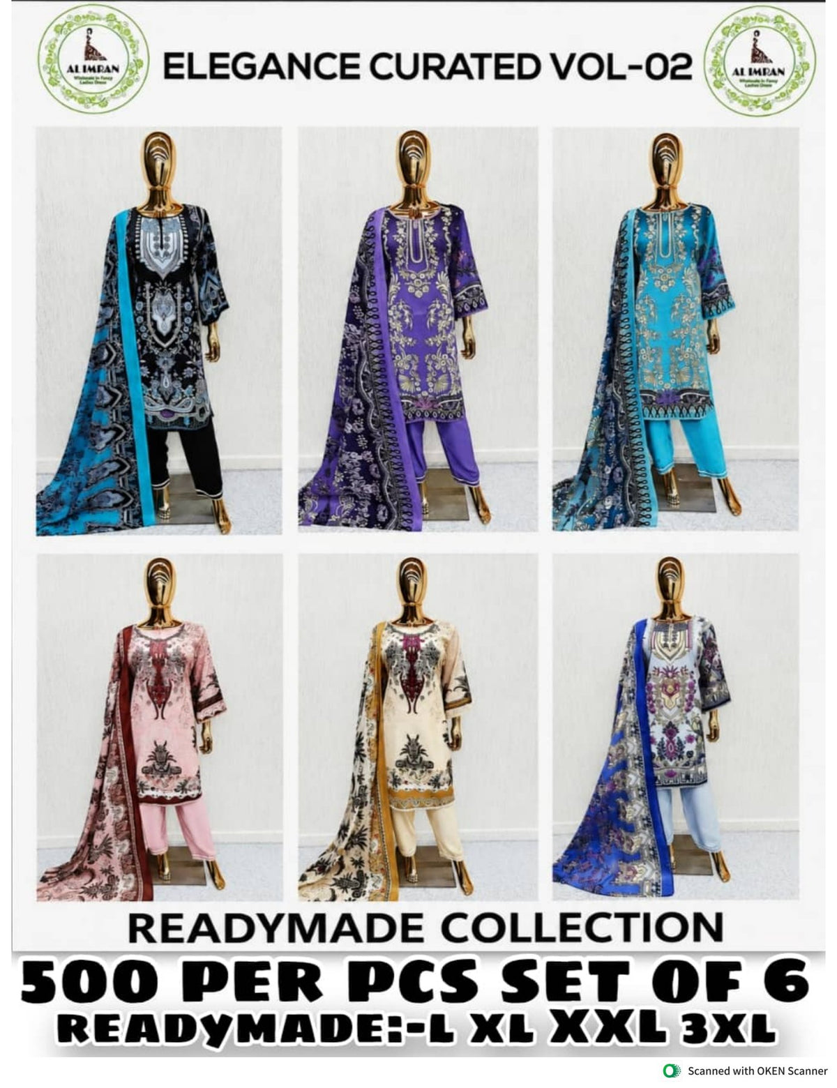 Elegance Curated Vol.02 Readymade Mix Cotton catalogue