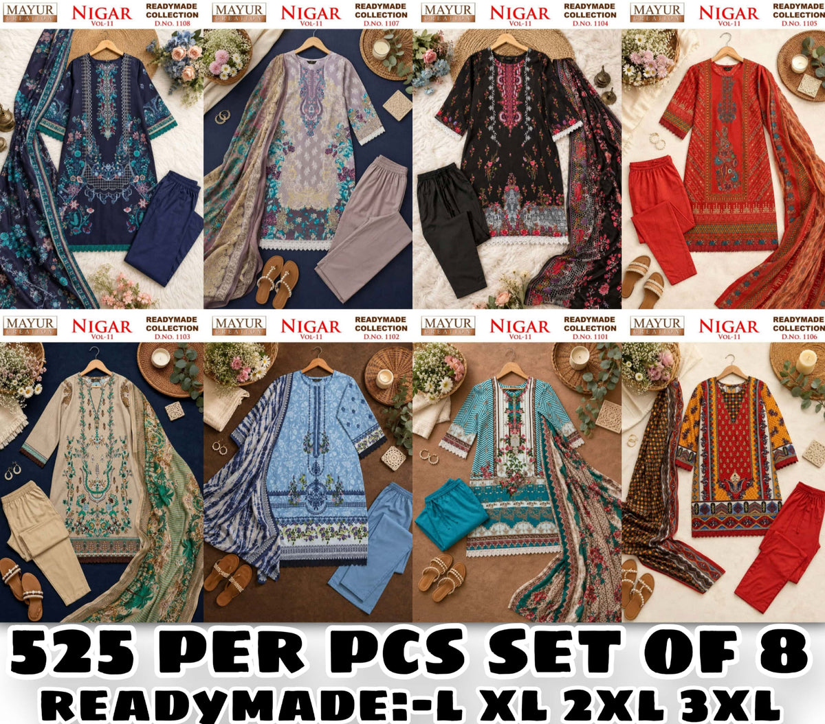 Nigar Vol.18 Readymade Pure Cotton catalogue