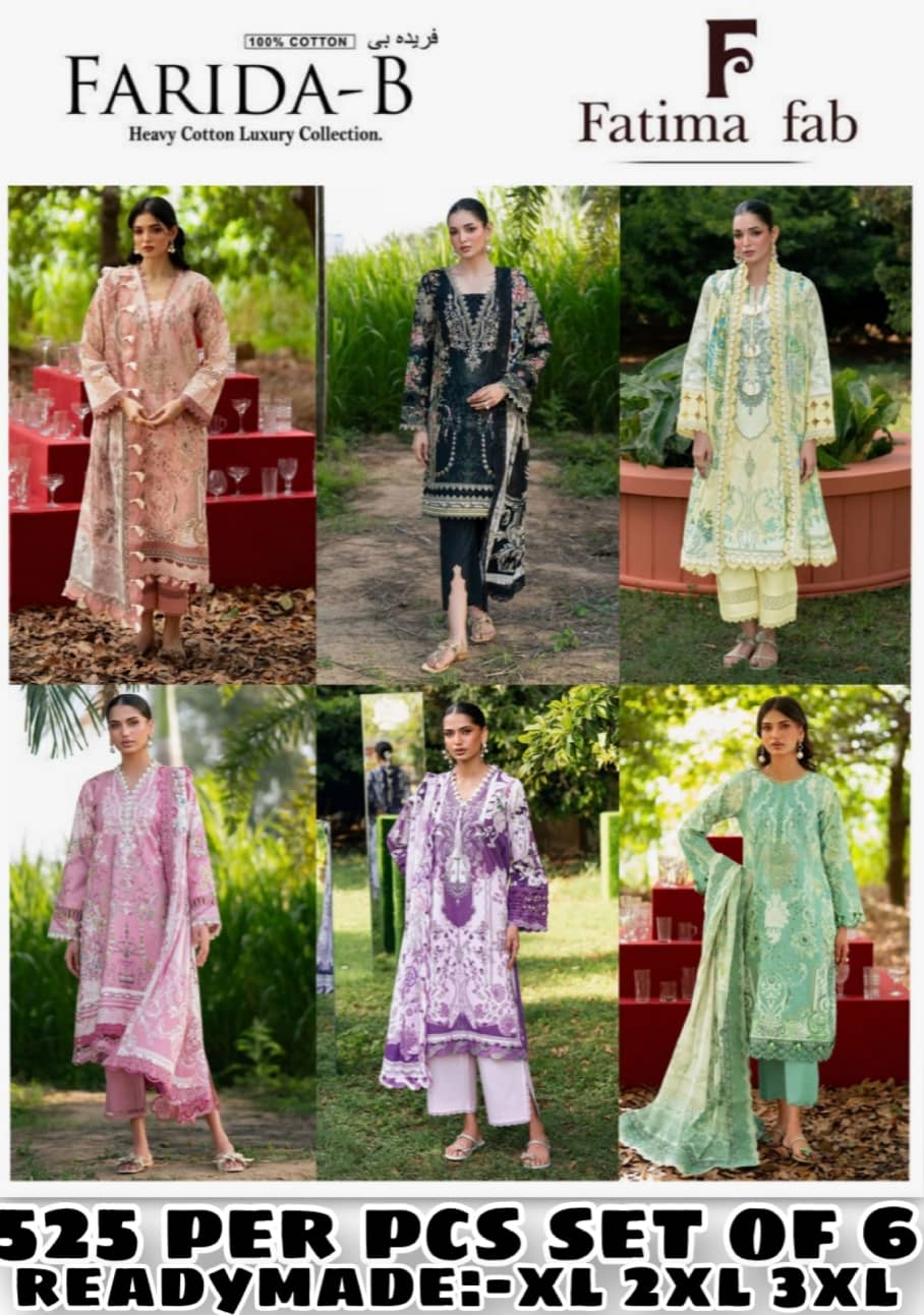 Farida-B Readymade Pure Cotton catalogue