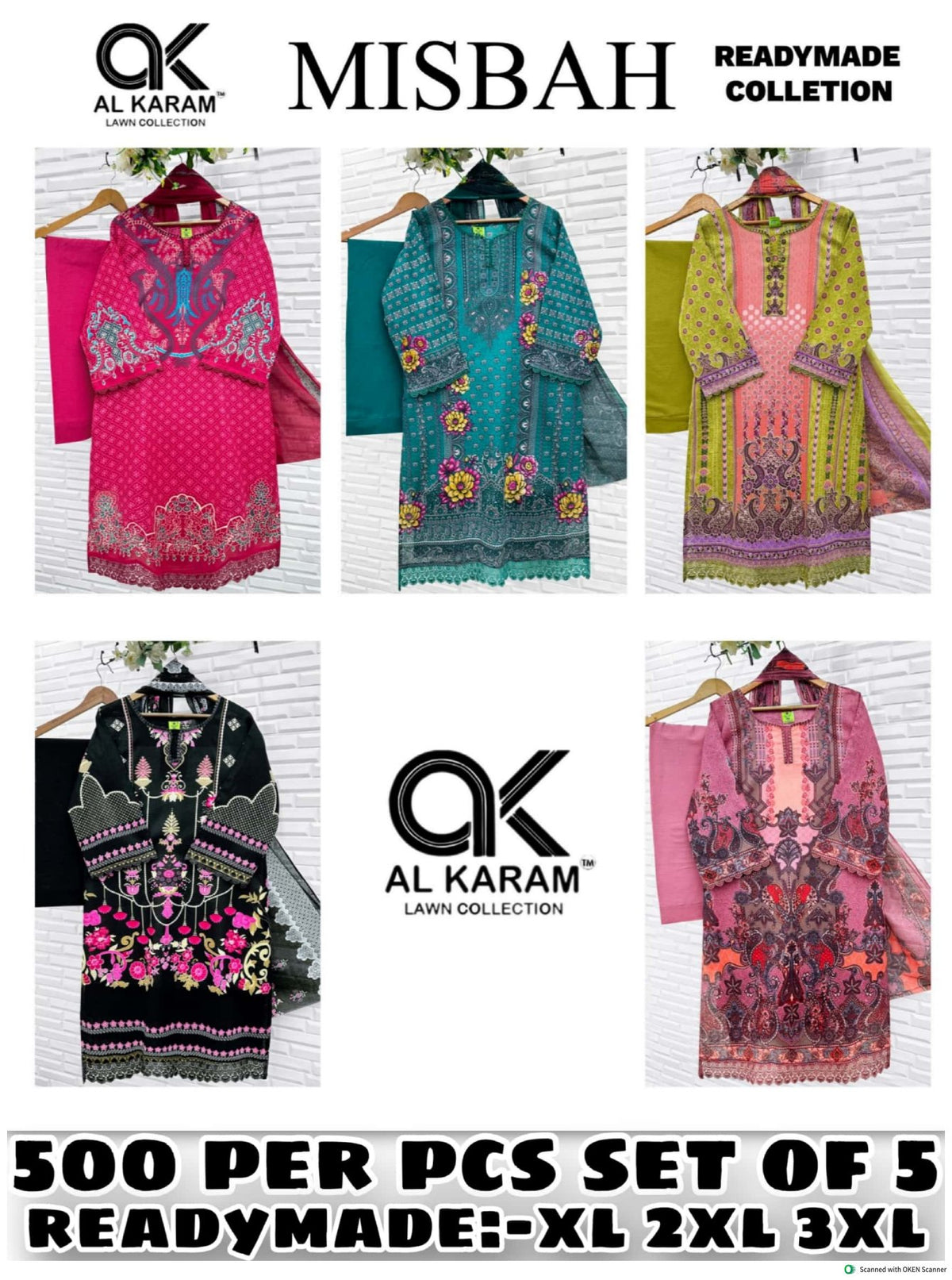 Misbah Readymade Pure Cotton catalogue