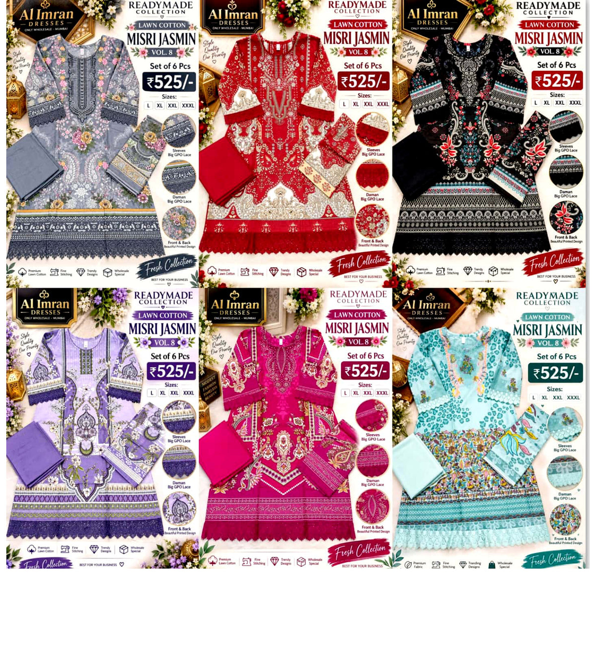 Misri Jasmin Vol.6 by Mishri Creation Readymade Pure Cotton catalogue