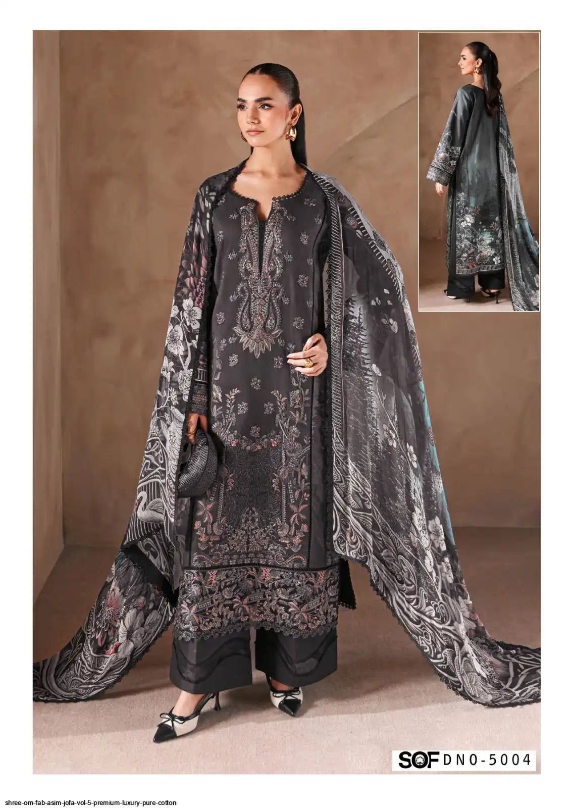 SHREE OM FAB ASIM JOFA VOL 5 PREMIUM LUXURY PURE COTTON DRESS MATERIAL