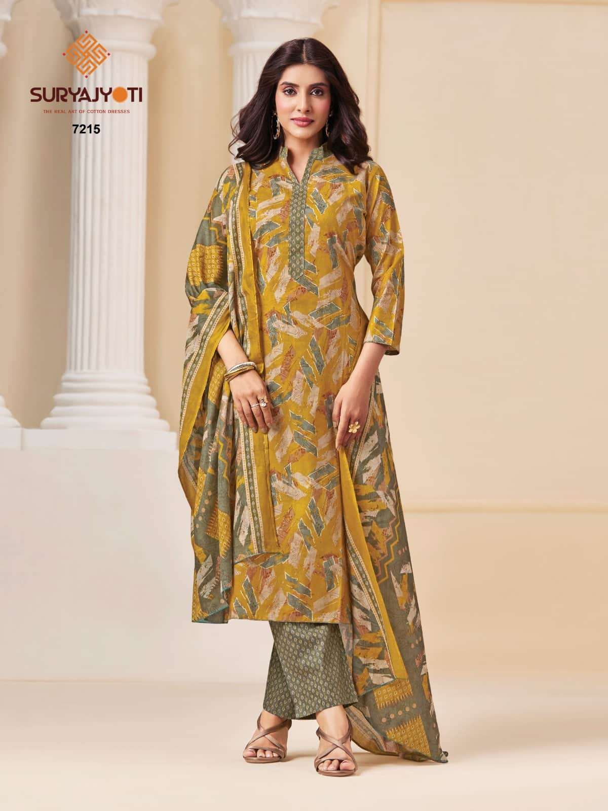 SURYAJYOTI TRENDY COTTON VOL 72 TOP BOTTOM DUPATTA ALL COTTON