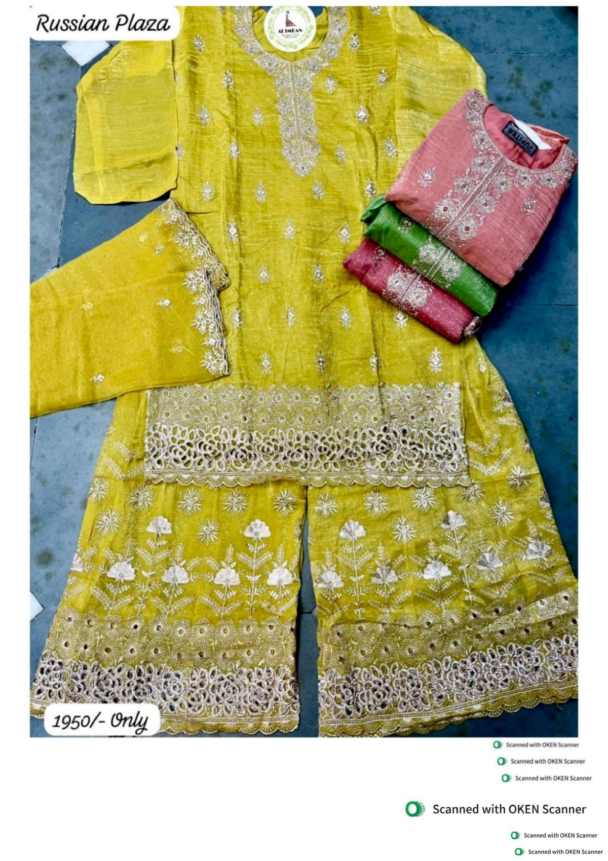 Russian Plaza Work Suit