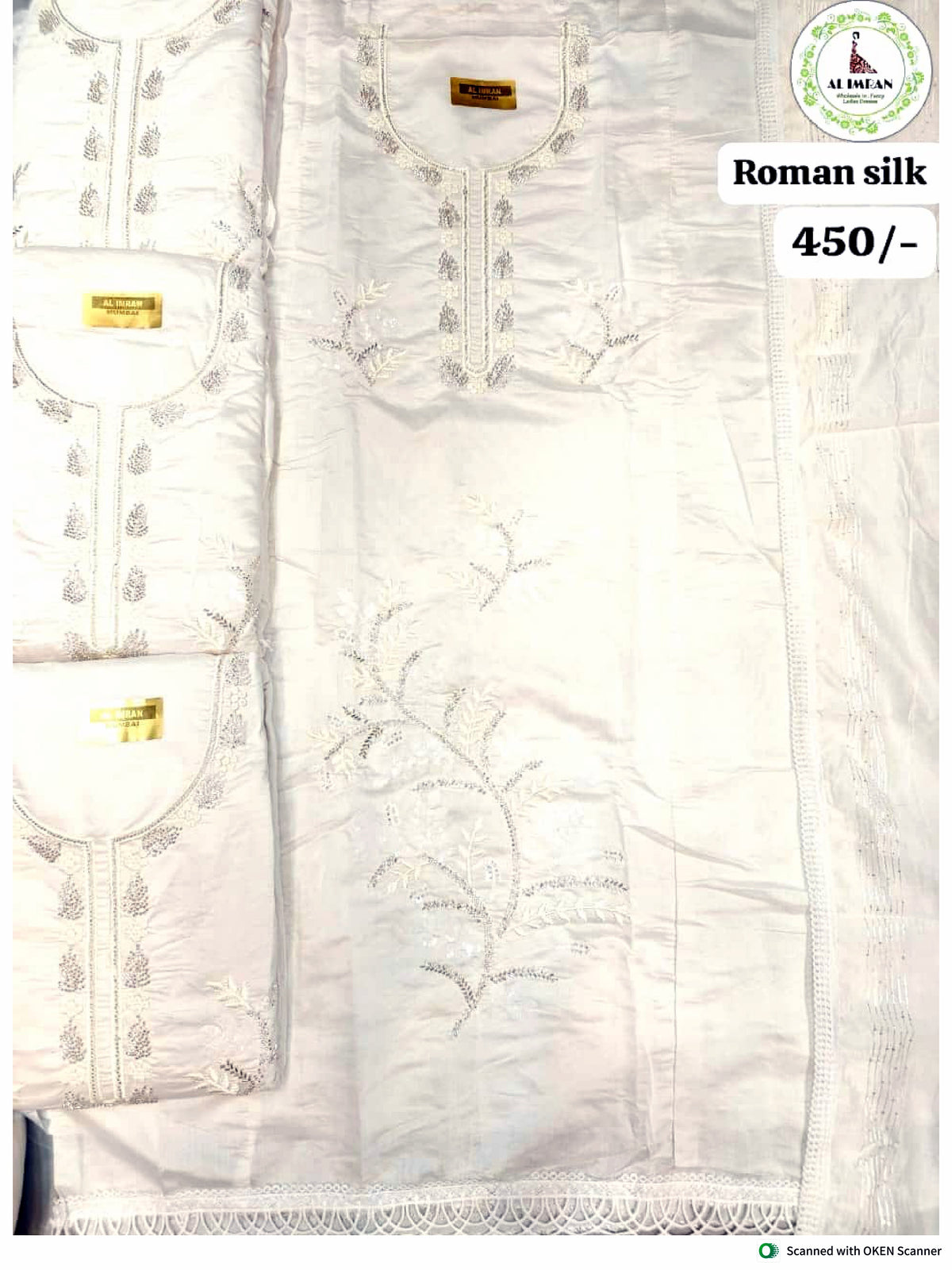 Roman Silk Work Suit