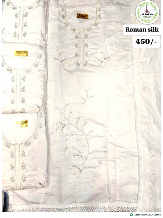 Roman Silk Work Suit