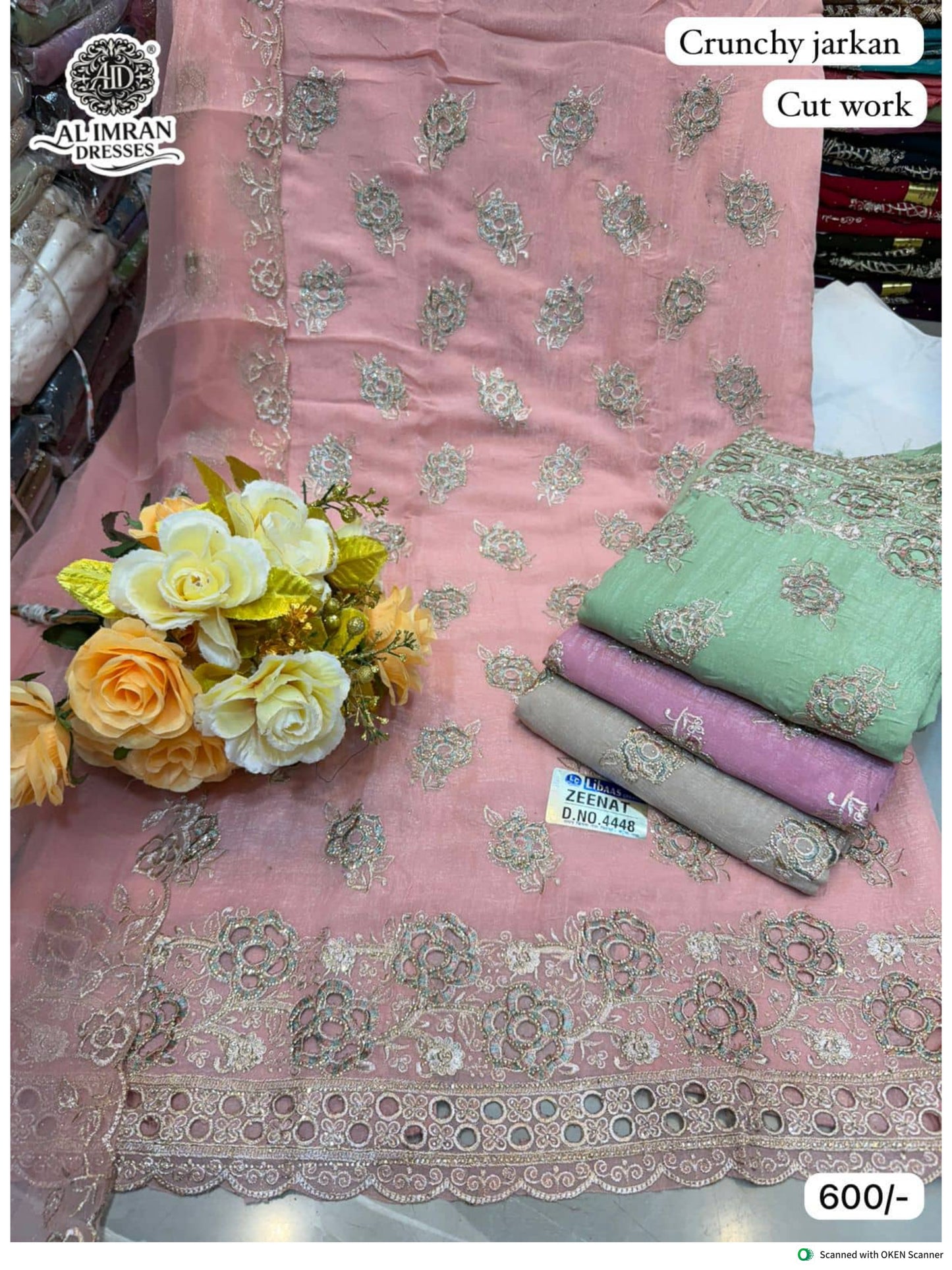 Crunchy Jarkan Cut Work Suit