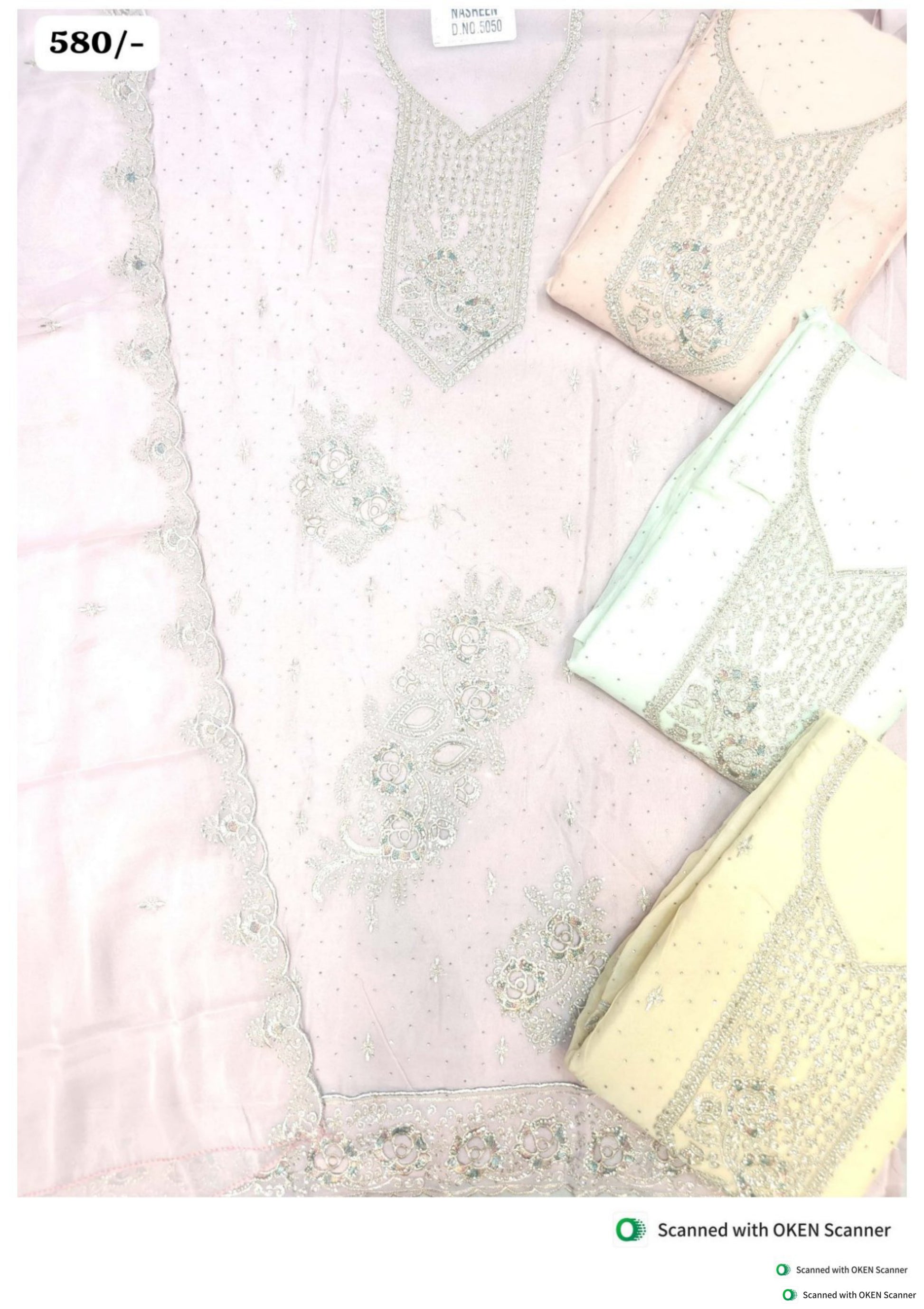 Embroidered Work Suit 21