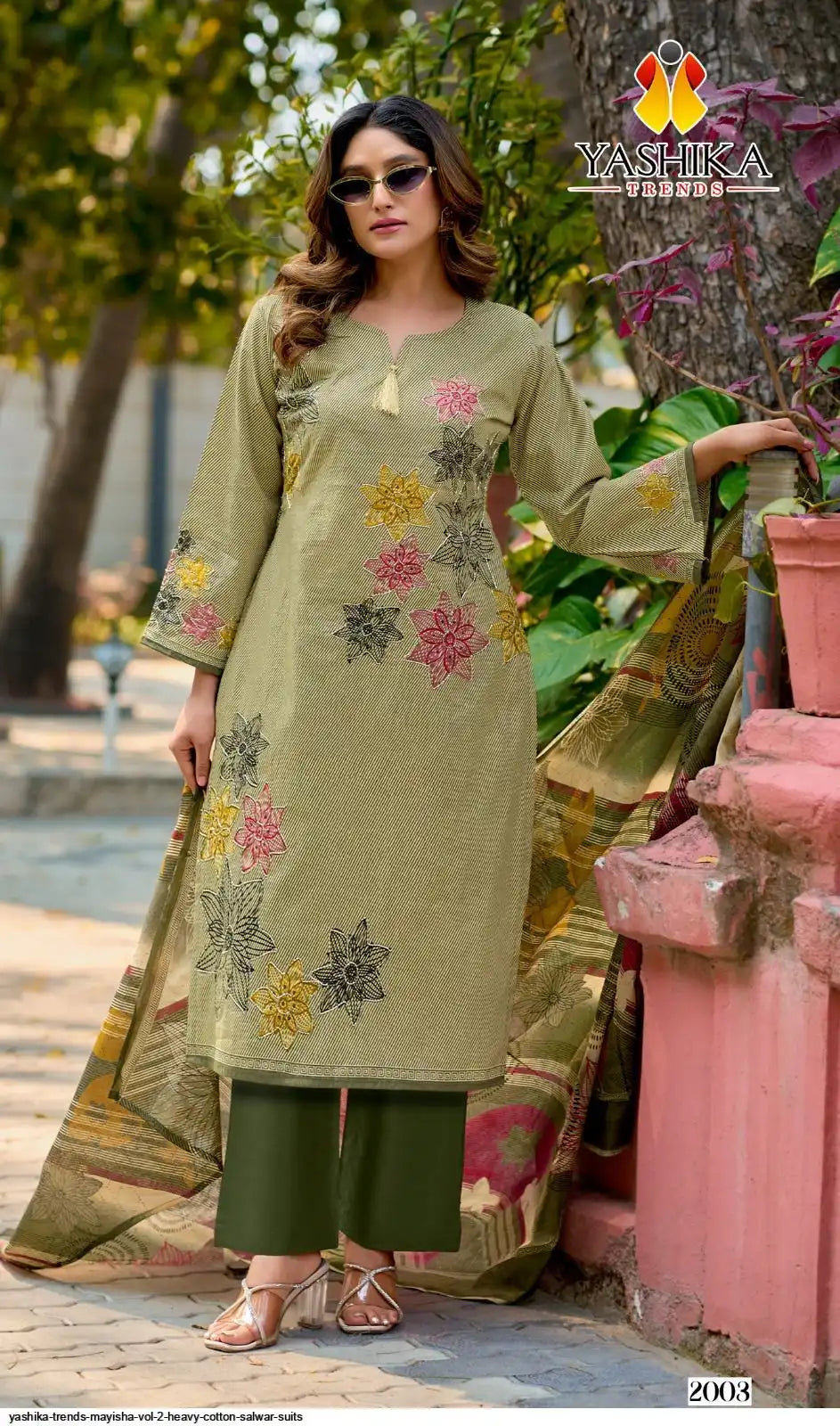 YASHIKA TRENDS MAYISHA VOL 2 HEAVY COTTON SALWAR SUITS