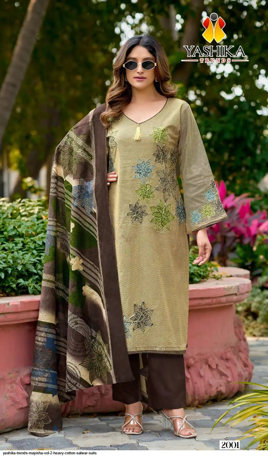 YASHIKA TRENDS MAYISHA VOL 2 HEAVY COTTON SALWAR SUITS