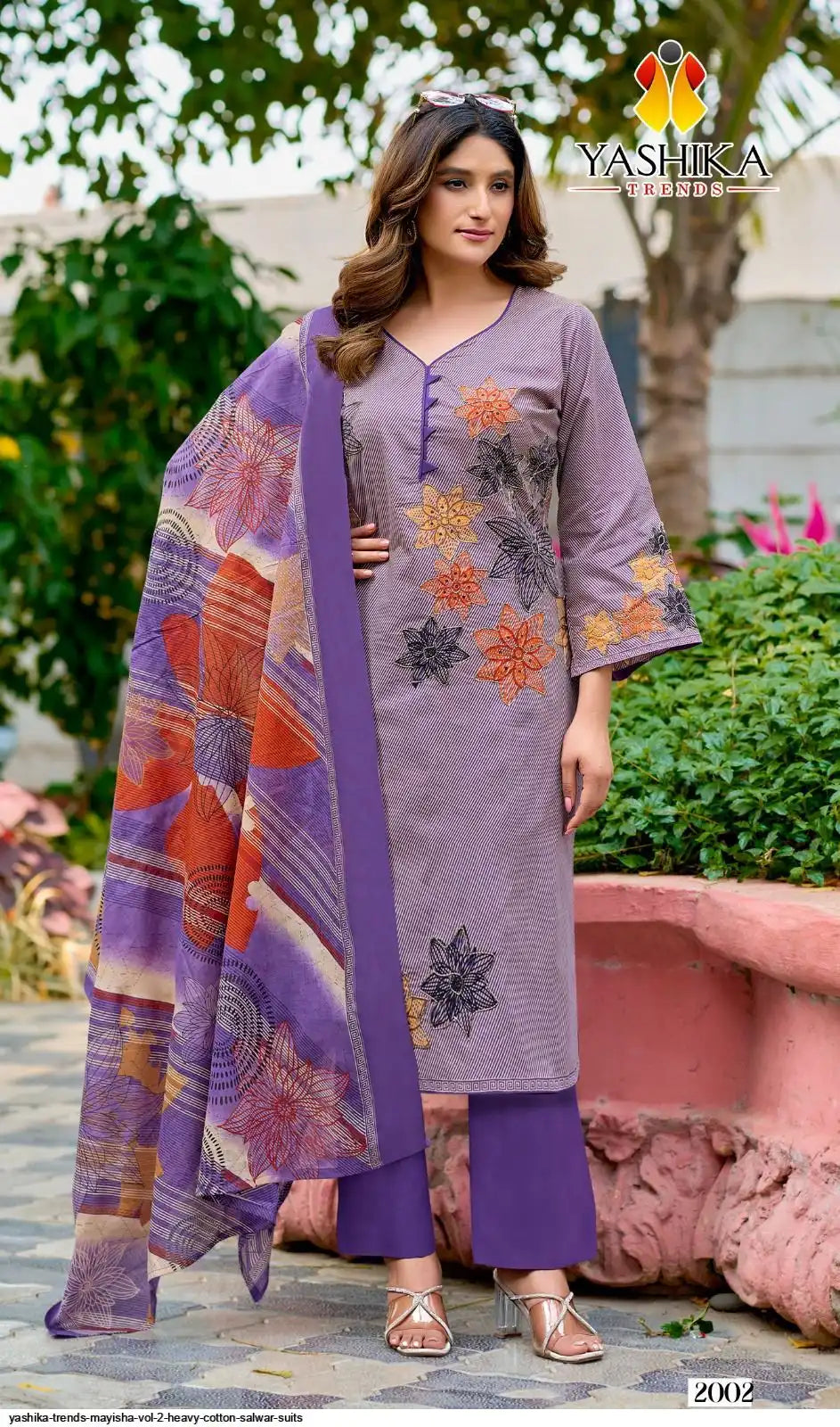 YASHIKA TRENDS MAYISHA VOL 2 HEAVY COTTON SALWAR SUITS
