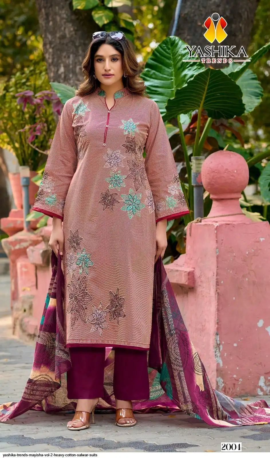 YASHIKA TRENDS MAYISHA VOL 2 HEAVY COTTON SALWAR SUITS