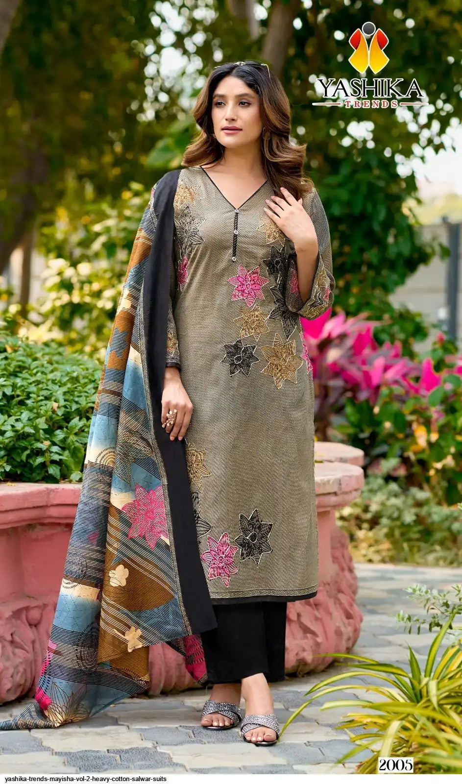 YASHIKA TRENDS MAYISHA VOL 2 HEAVY COTTON SALWAR SUITS